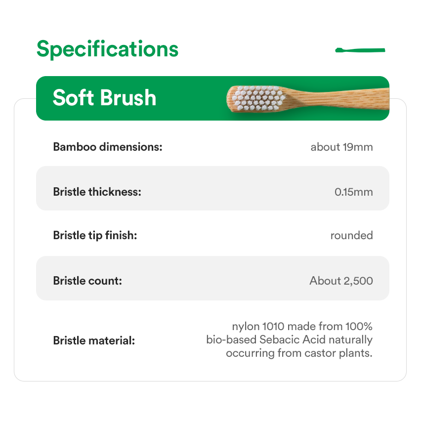 Soft Bamboo Toothbrush